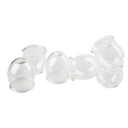 Cupping -  vuur cups in glas