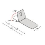 Afbeeldingen van Giove 1 - Tweedelige Behandelbank