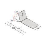 Afbeeldingen van Giove 1 - Tweedelige Behandelbank