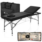 Afbeeldingen van Draagbare Massage Tafel - Rugsteun