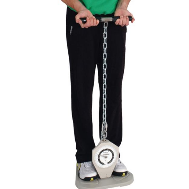 Afbeeldingen van Dynamometer voor rug, benen en torso
