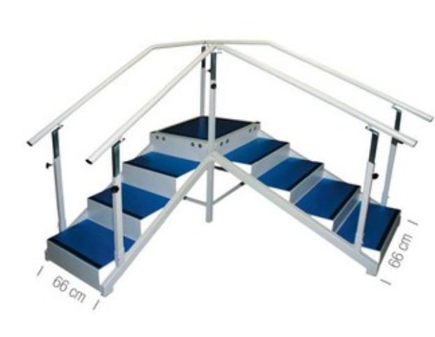 Afbeeldingen van Revalidatietrap - recht/hoek