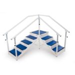 Afbeeldingen van Revalidatietrap - recht/hoek