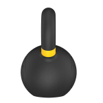 Afbeeldingen van Gietijzeren Kettlebells