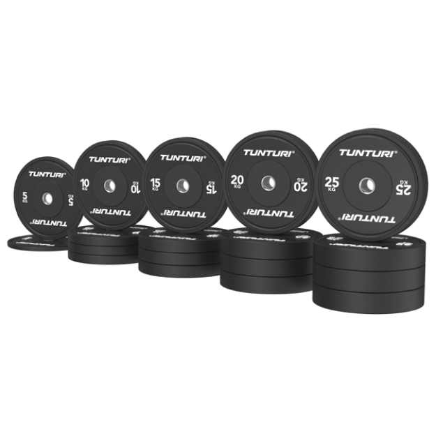 Afbeeldingen van Bumper Plates – 50 mm - Zwart