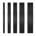 Afbeeldingen van Bumper Plates – 50 mm - Zwart